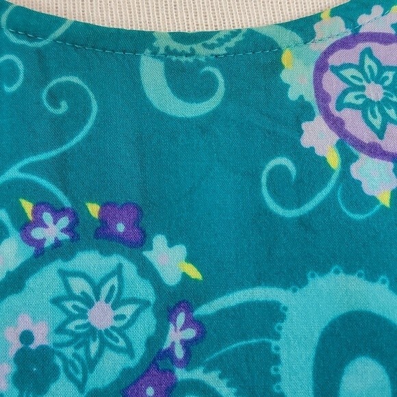 DIANE VON FURSTENBERG Vintage Paisley Maxi Dress size 1X/2X - Picture 11 of 13